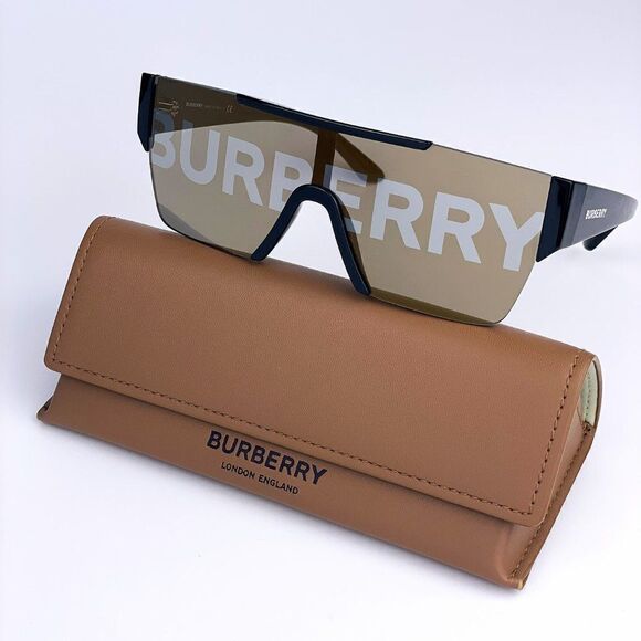 NEW Burberry BE4291 3001/G unisex Logo Lens D-frame Sunglasses main image 9